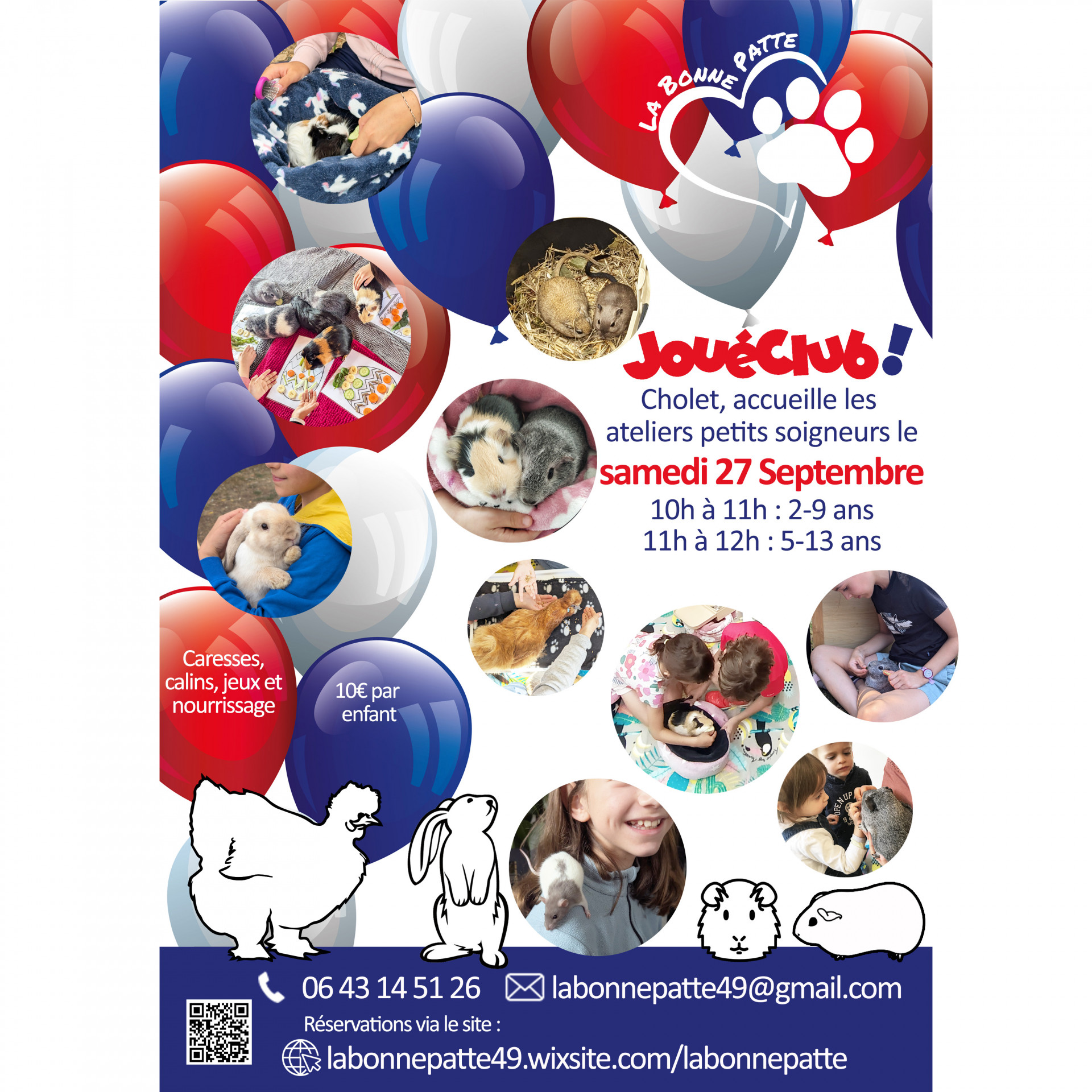 Ateliers petits soigneurs chez JouéClub