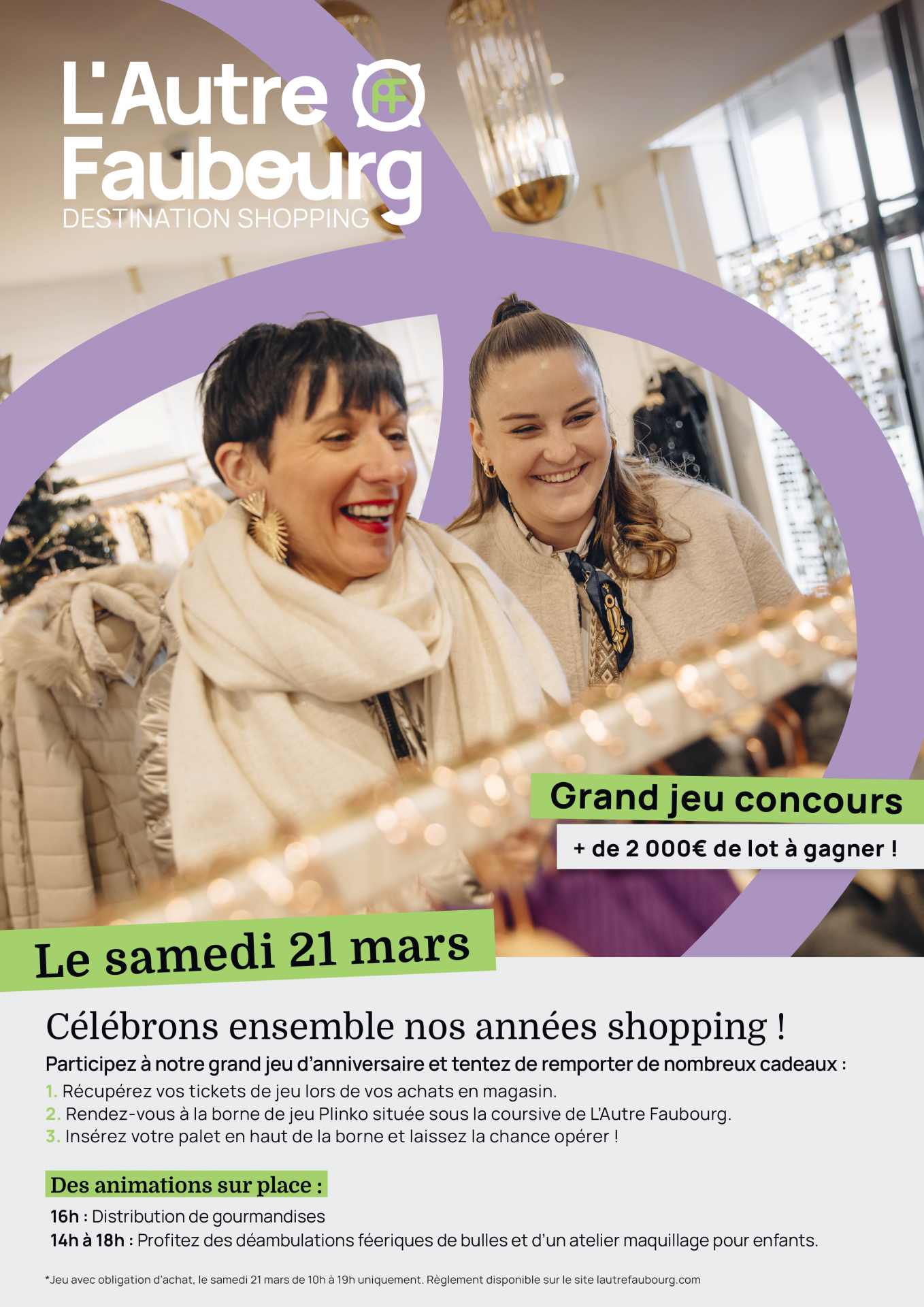 Cholet tourisme agenda manifestation anniversaire l'autre faubourg