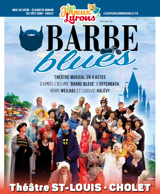 Affiche du spectacle Barbe Blues à Cholet