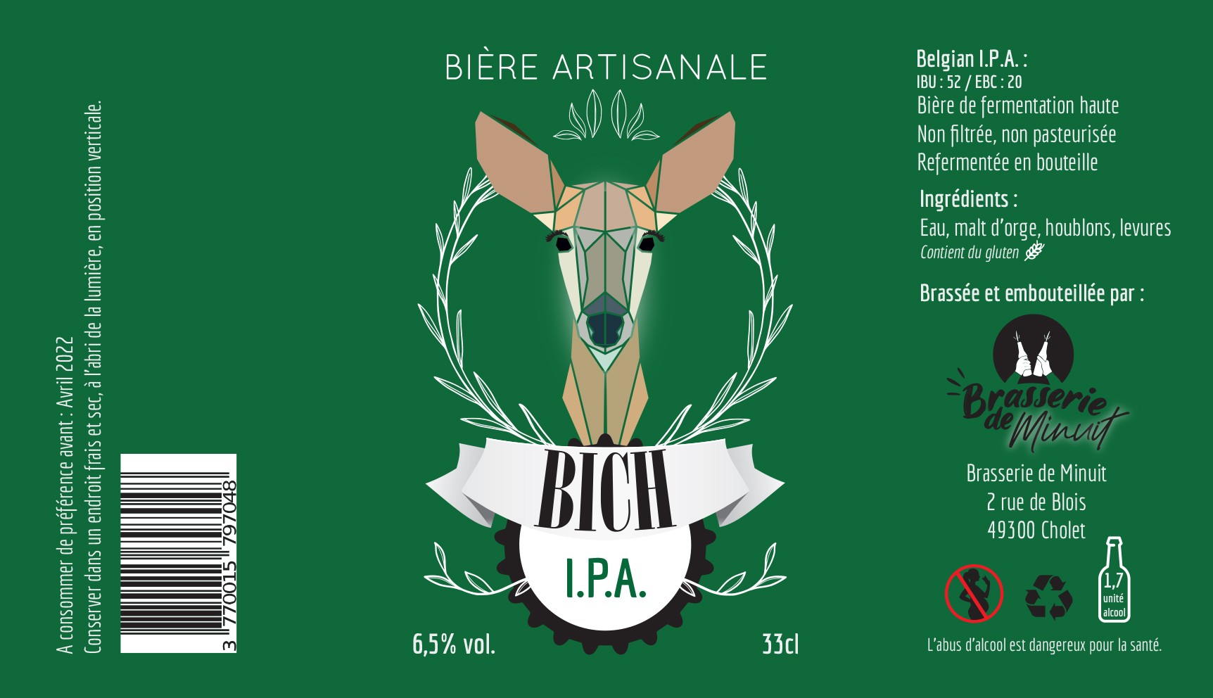 Bière BICH - 33 cl