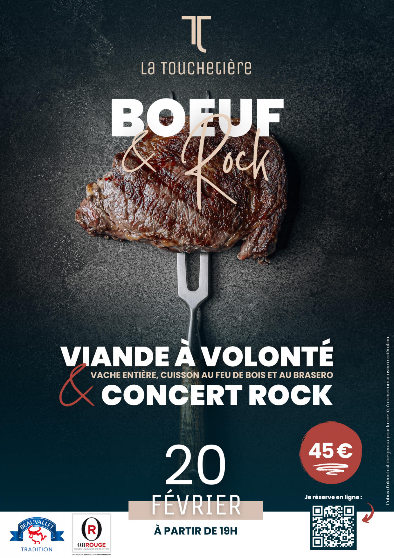 Agenda manifestation Cholet Boeuf & Rock La Touchetière 