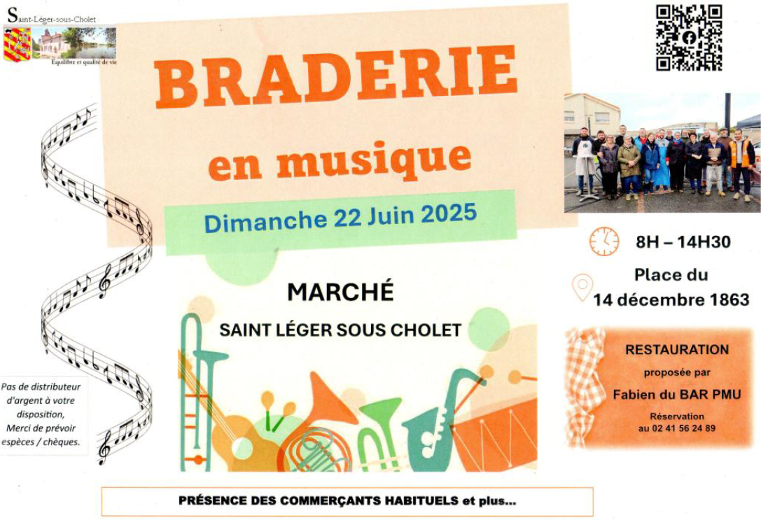 BRADERIE EN MUSIQUE