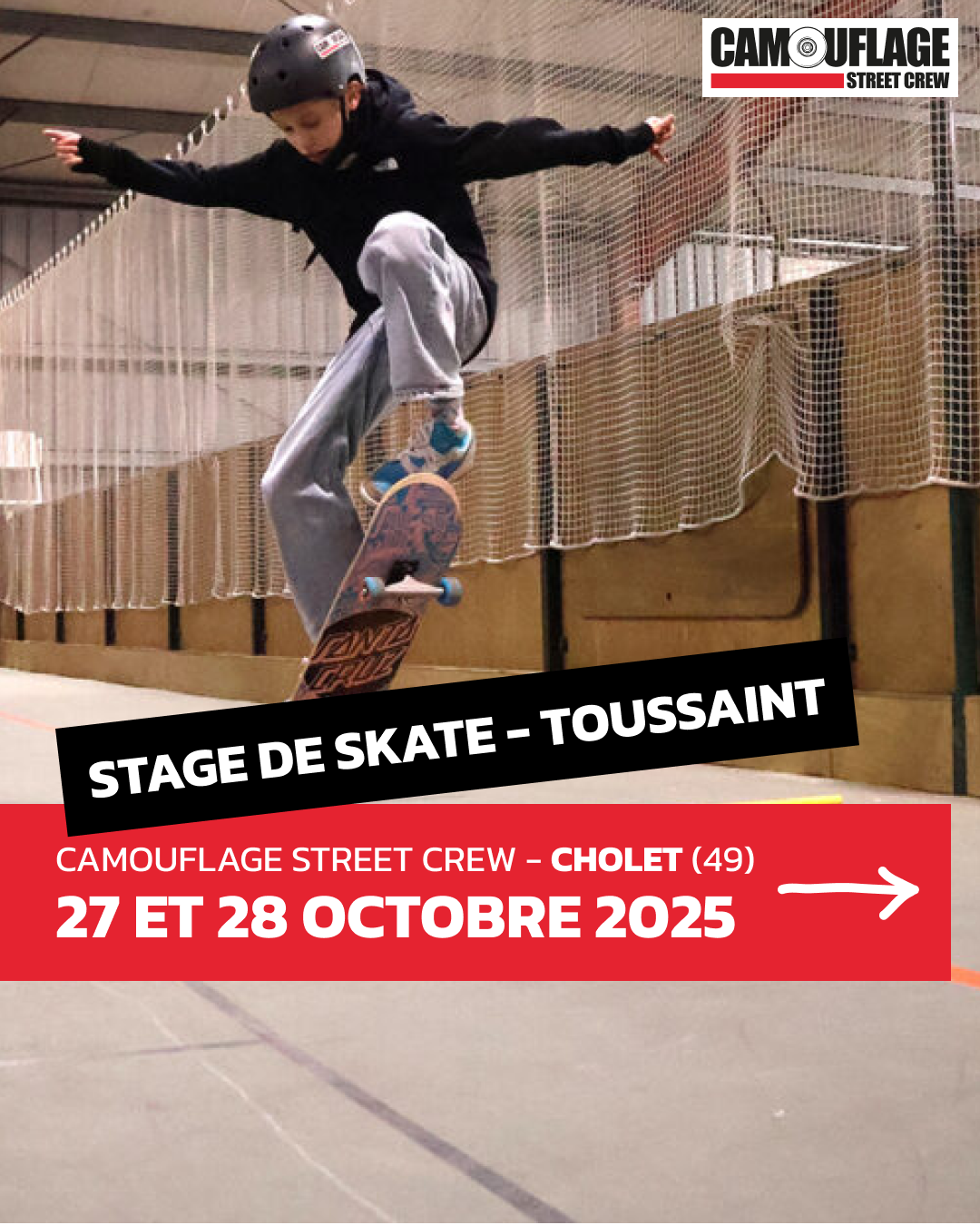 stage skateboard cholet