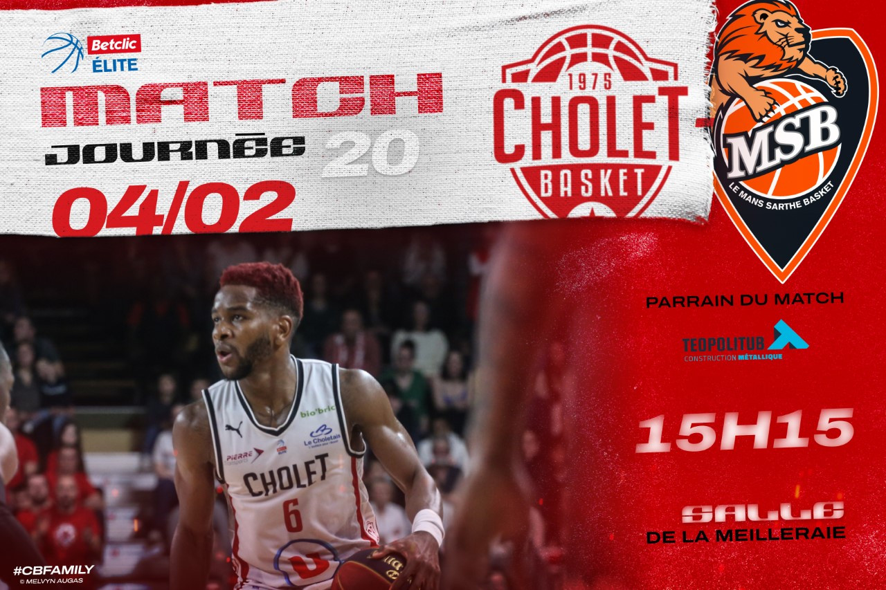 Cholet Basket contre Le Mans