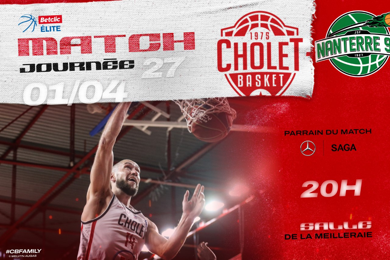 Cholet Basket contre Nanterre