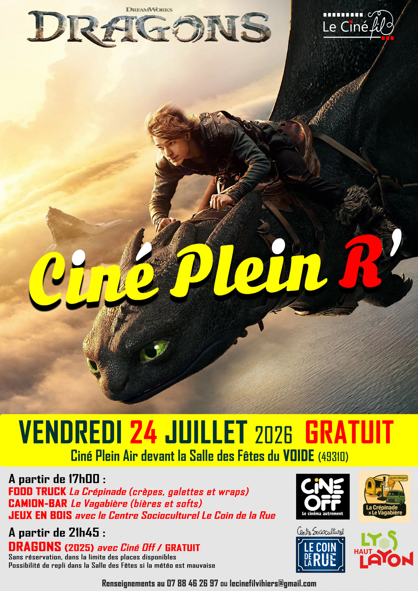 ciné plein R 2026 ciné plein R 2026