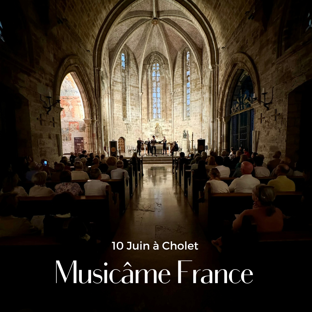 Concert à Cholet : Vivaldi, Mozart, Tiersen, Telemann, Fauré, Piazzolla
