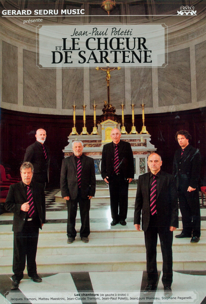 concert cholet polyphonies Jean-Paul Poletti et le Choeur de Sartène