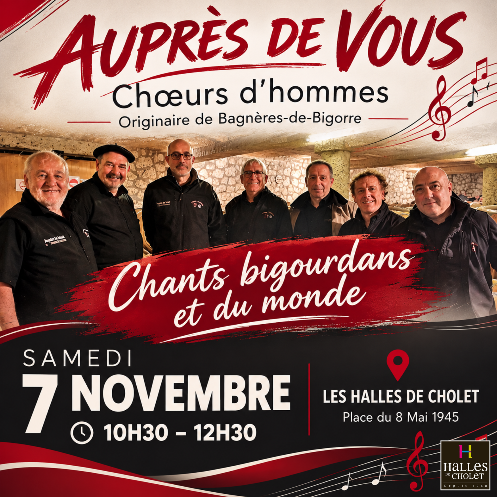 Concert concert halles cholet