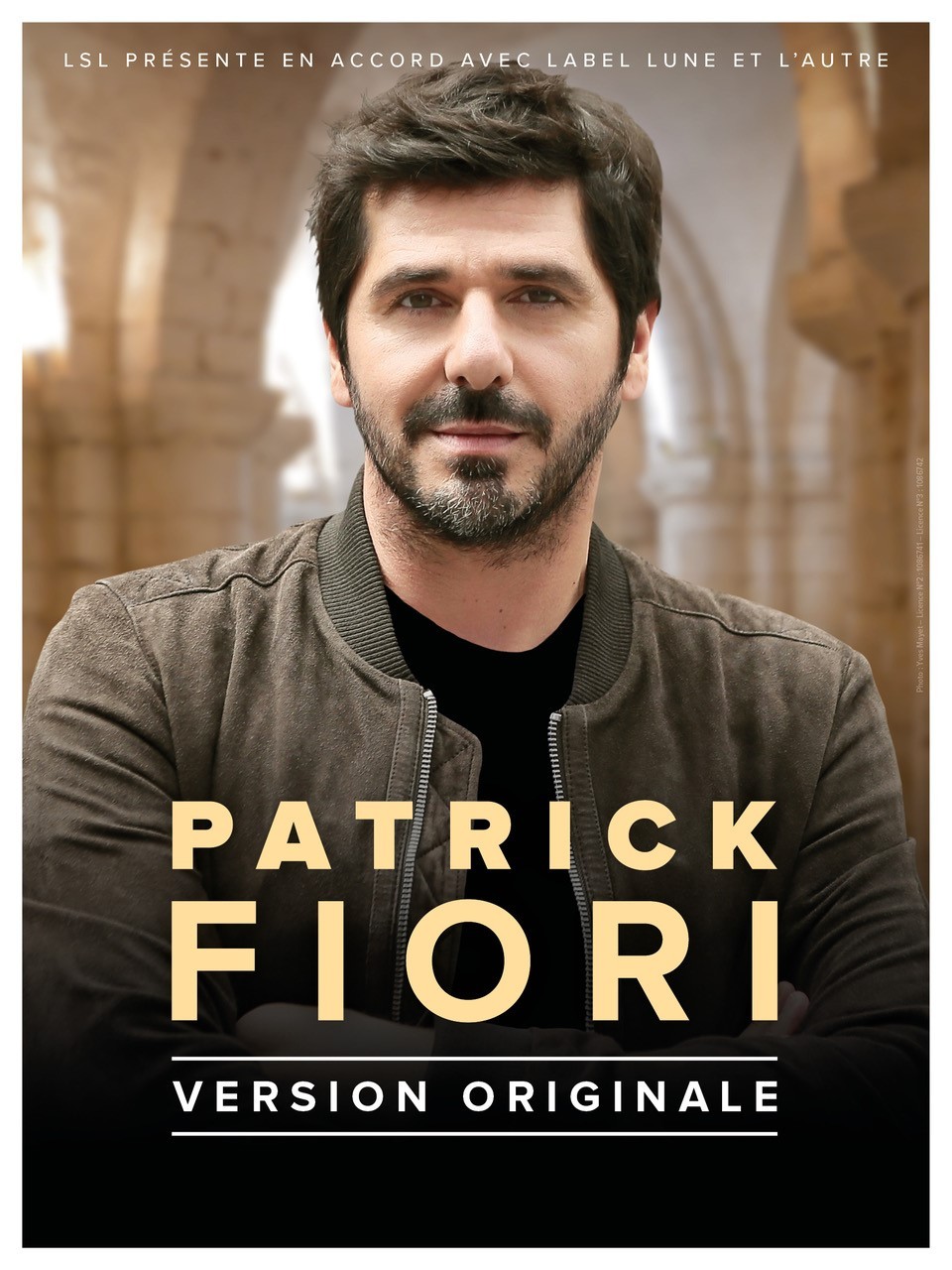 Concert Patrick Fiori Cholet Sacré Cœur Billetterie Tournée 2022