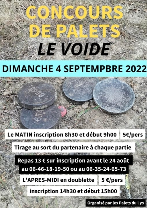 Concours de gros palets