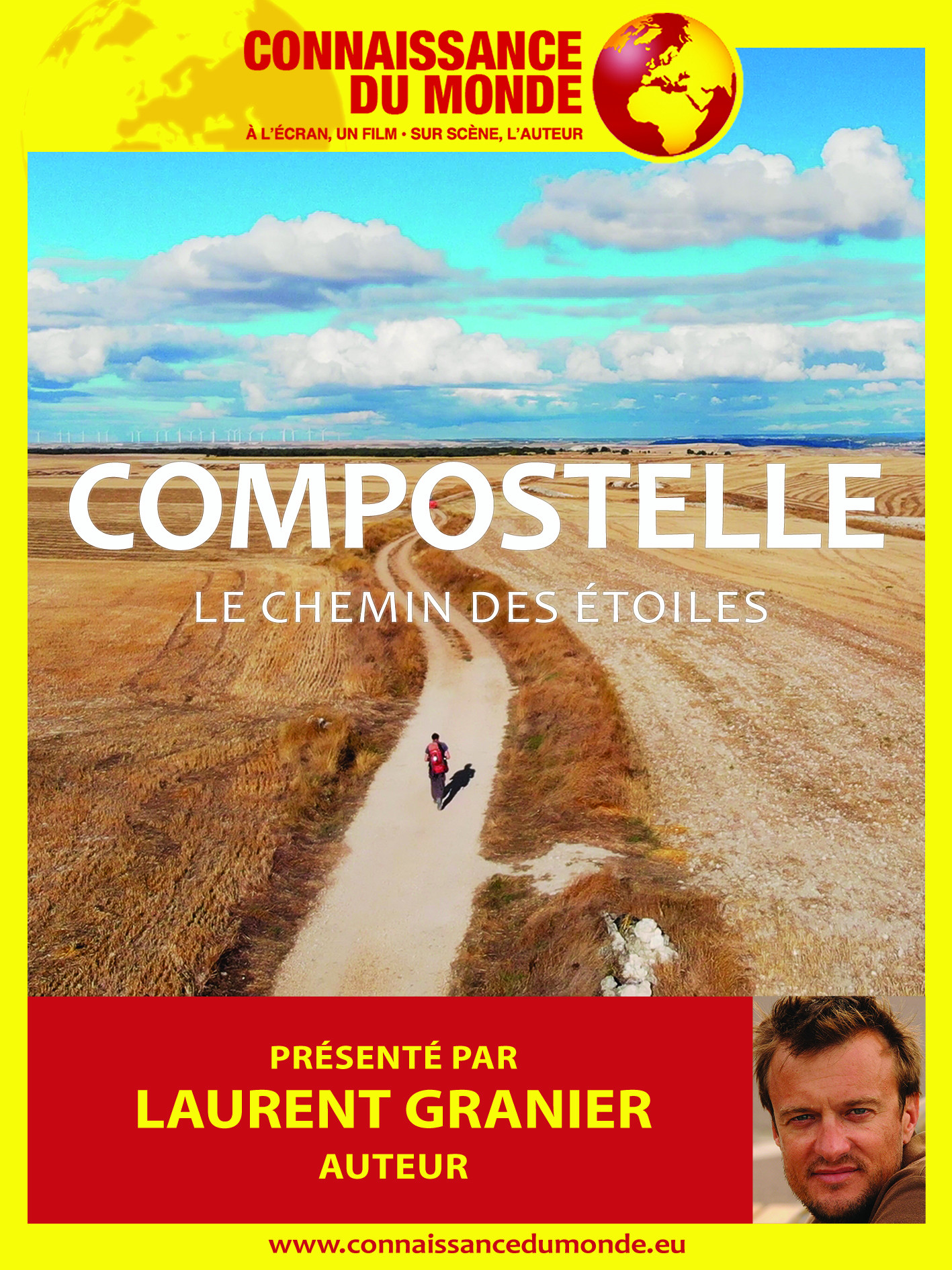 Connaissance du Monde Compostelle avec L. Granier, Auteur du film, globe-trotter passionné