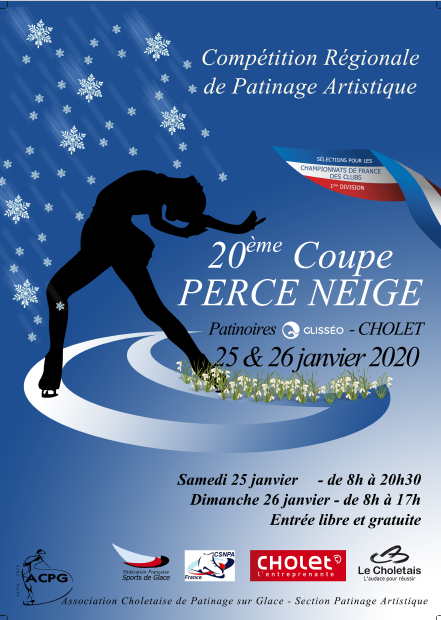 Agenda manifestation coupe patinage perce-neige Cholet