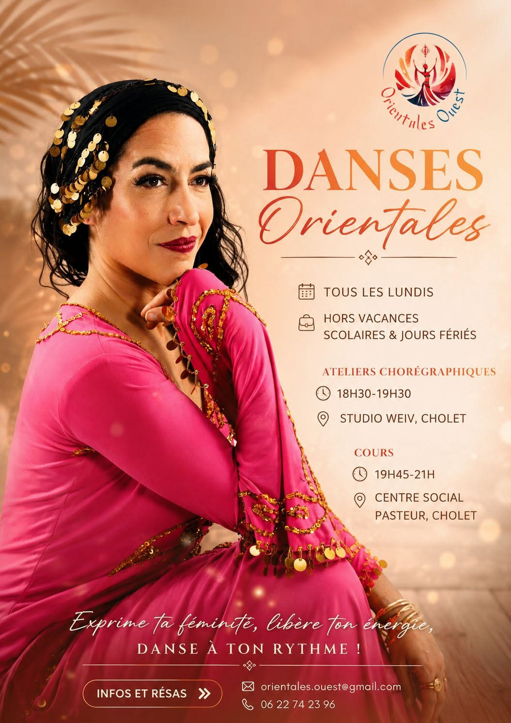 Cours d'essai - danses orientales - © Association Orientale Ouest Cours d'essai - danses orientales