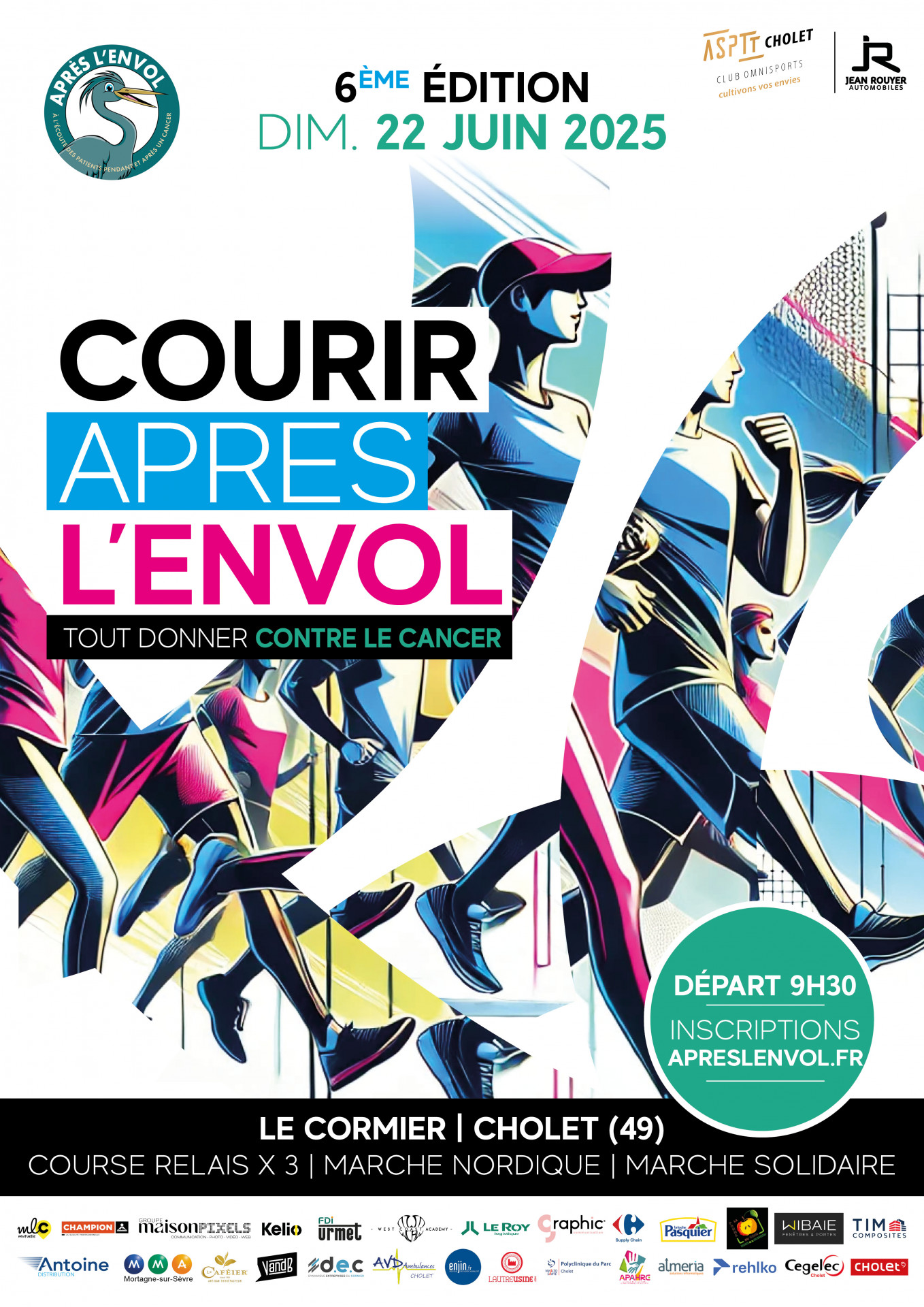 Courir après l'envol