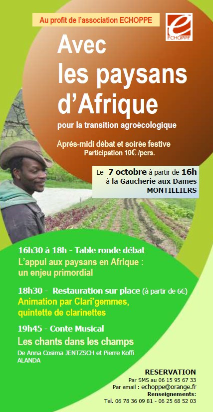 Débat Animation Musique Agroécologie Caritatif