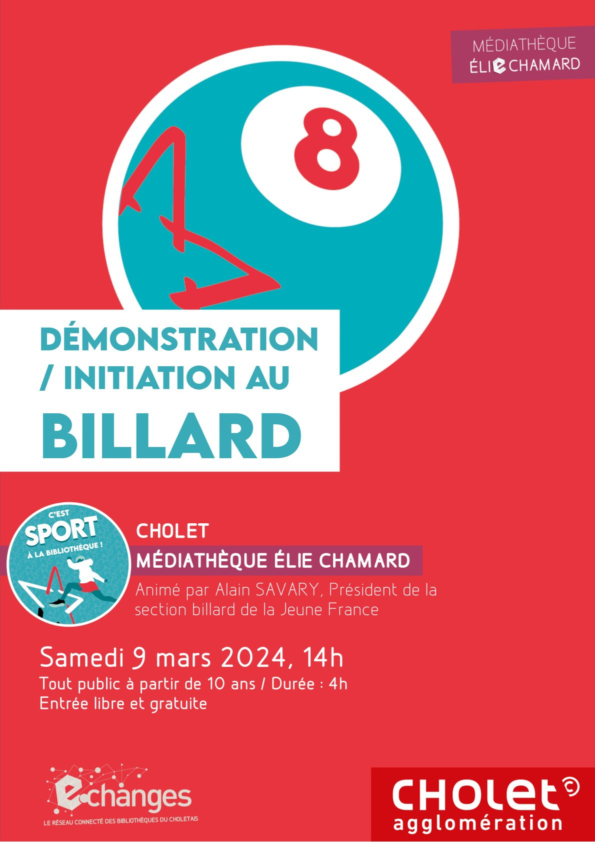 Démonstration - Initiation au billard