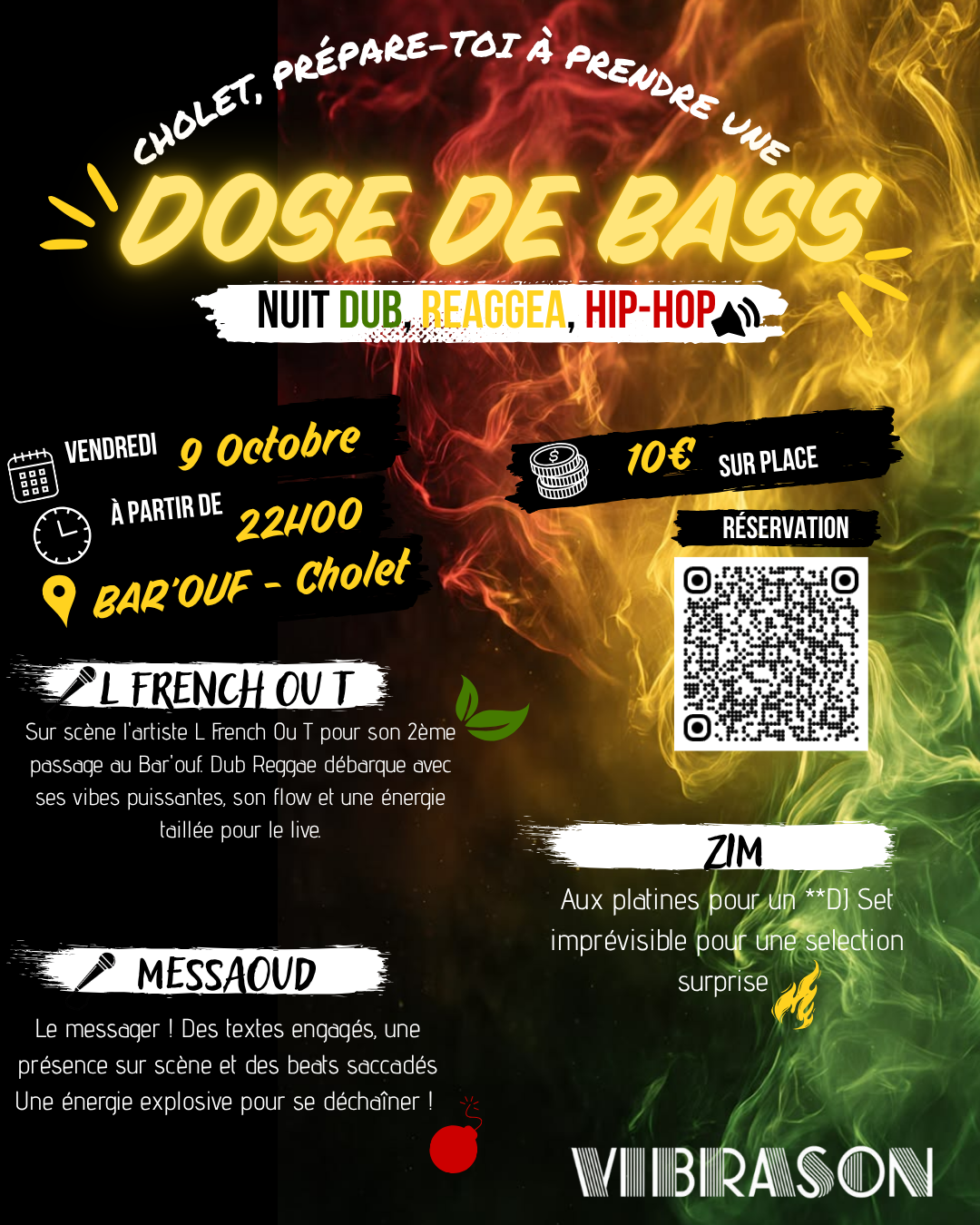 Dose de Bass - © Le Barouf Agenda manifestation Cholet Barouf Concert Dose de Bass