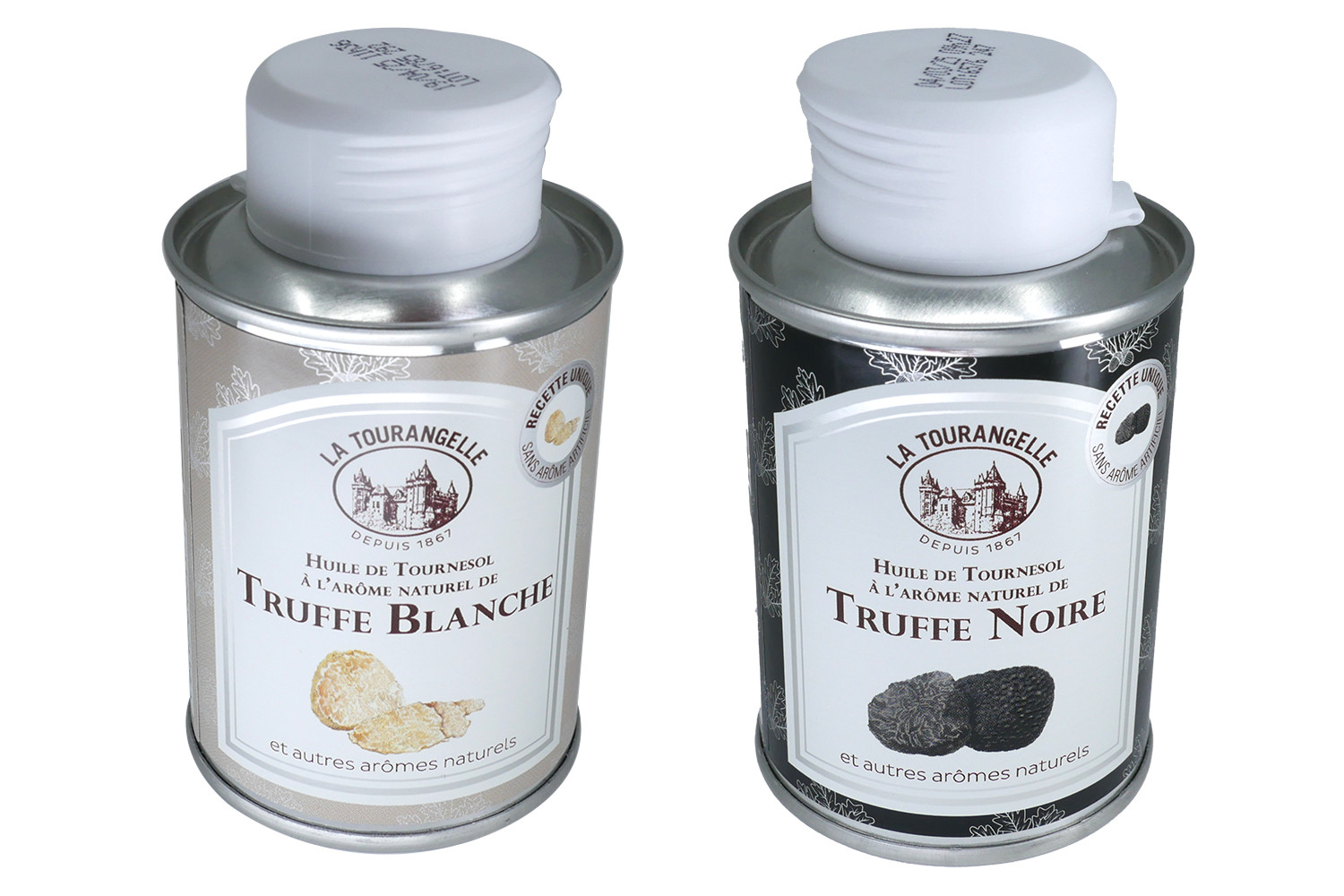 Duo Huiles Truffe Blanche - Truffe noire