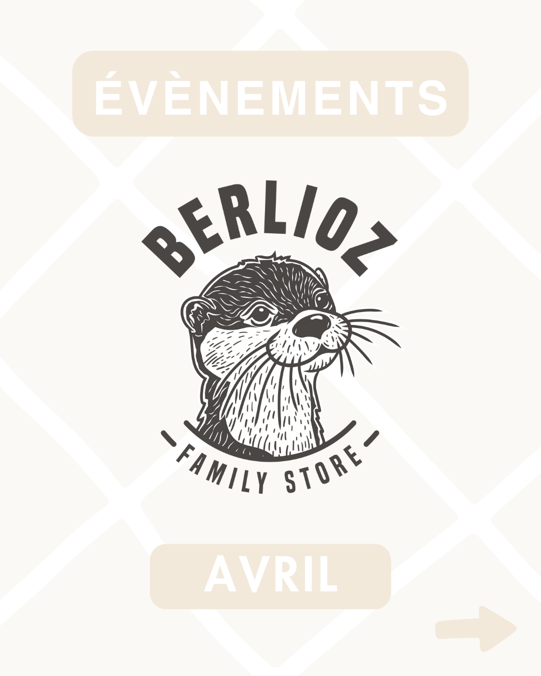 Agenda manifestation Evenement Berlioz Family Store Cholet