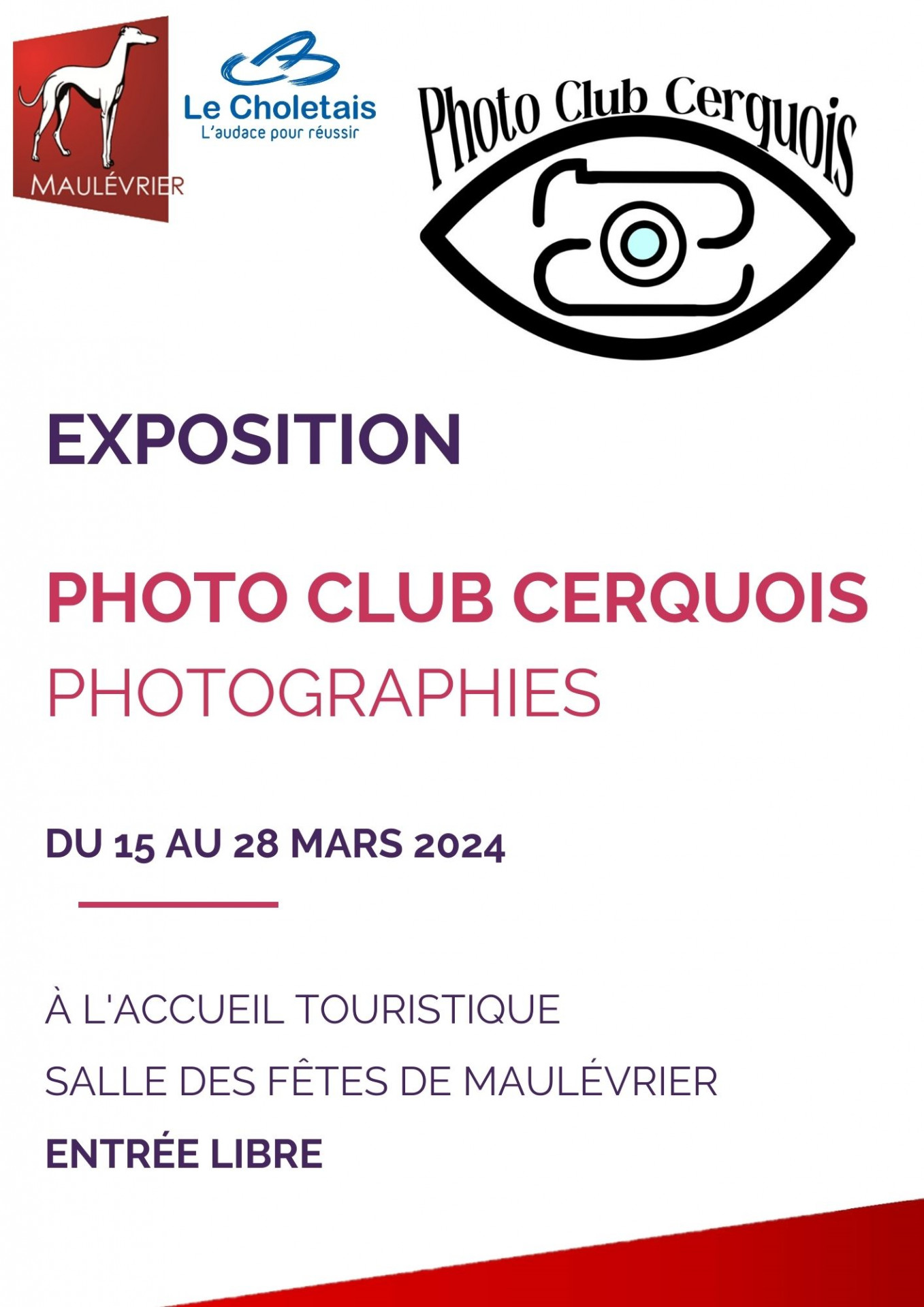 Exposition du Photo club cerquois