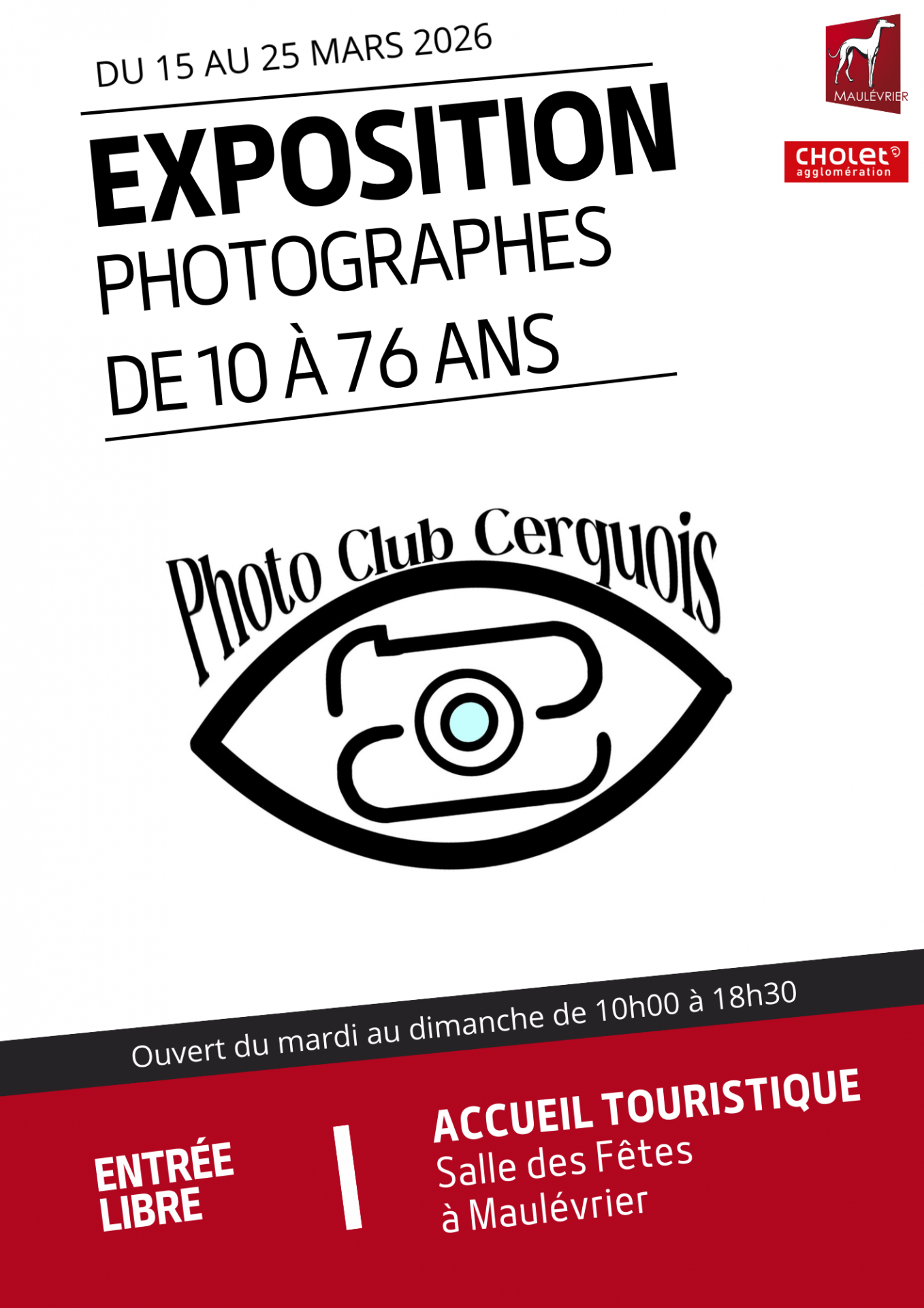 Exposition du Photo Club Cerquois - © Mairie de Maulévrier Exposition du Photo Club Cerquois