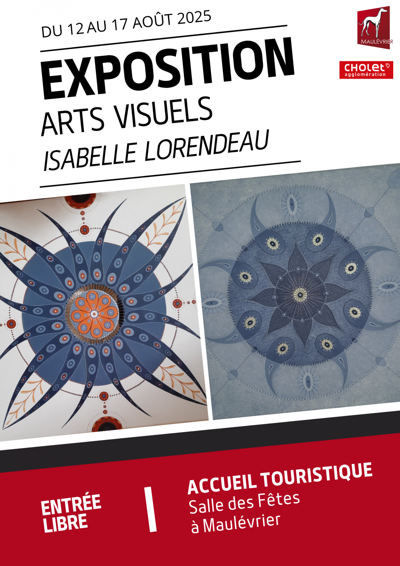 Exposition peintures d'Isabelle LORENDEAU
