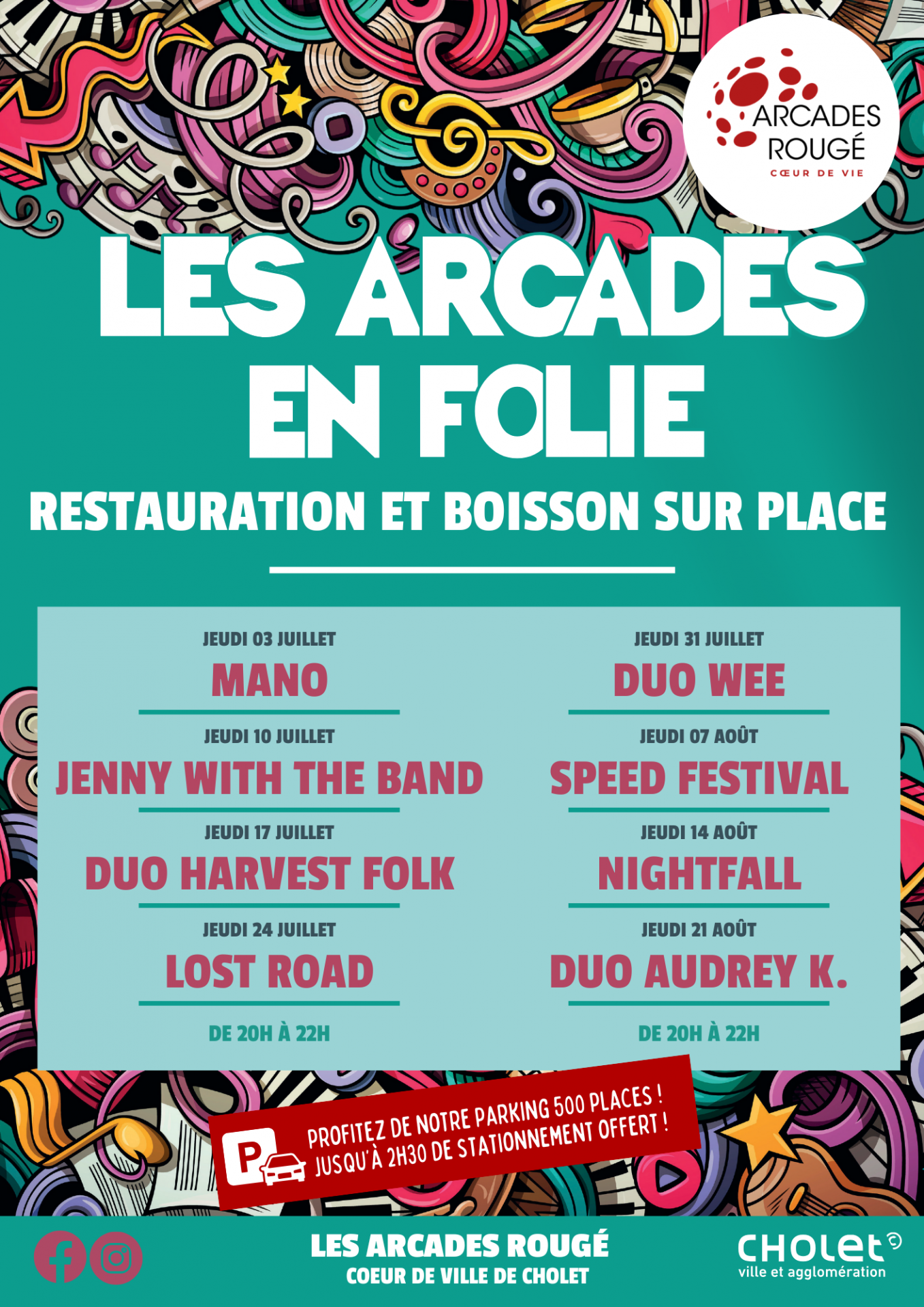 Festival LES ARCADES EN FOLIE