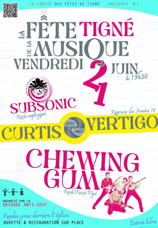Fête Musique Concert Rock