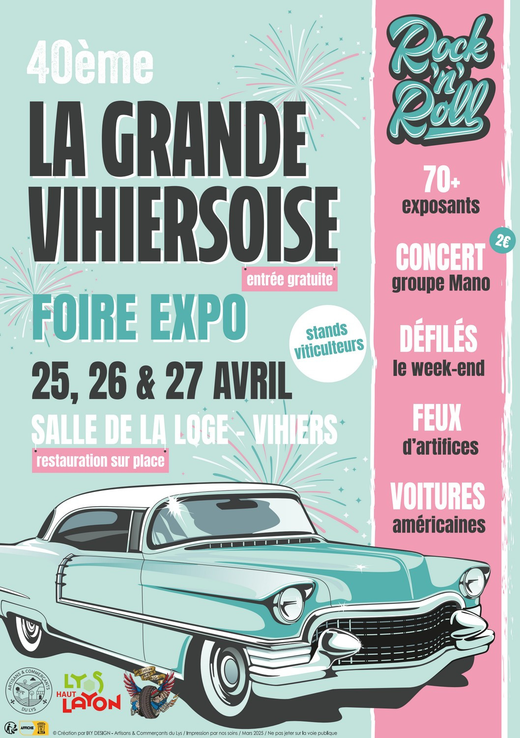 Foire Expo Vihiers Artisans Commerçants Vignerons