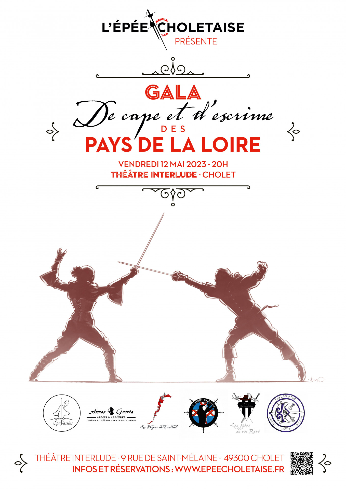 agenda manifestation Gala escrime Cholet