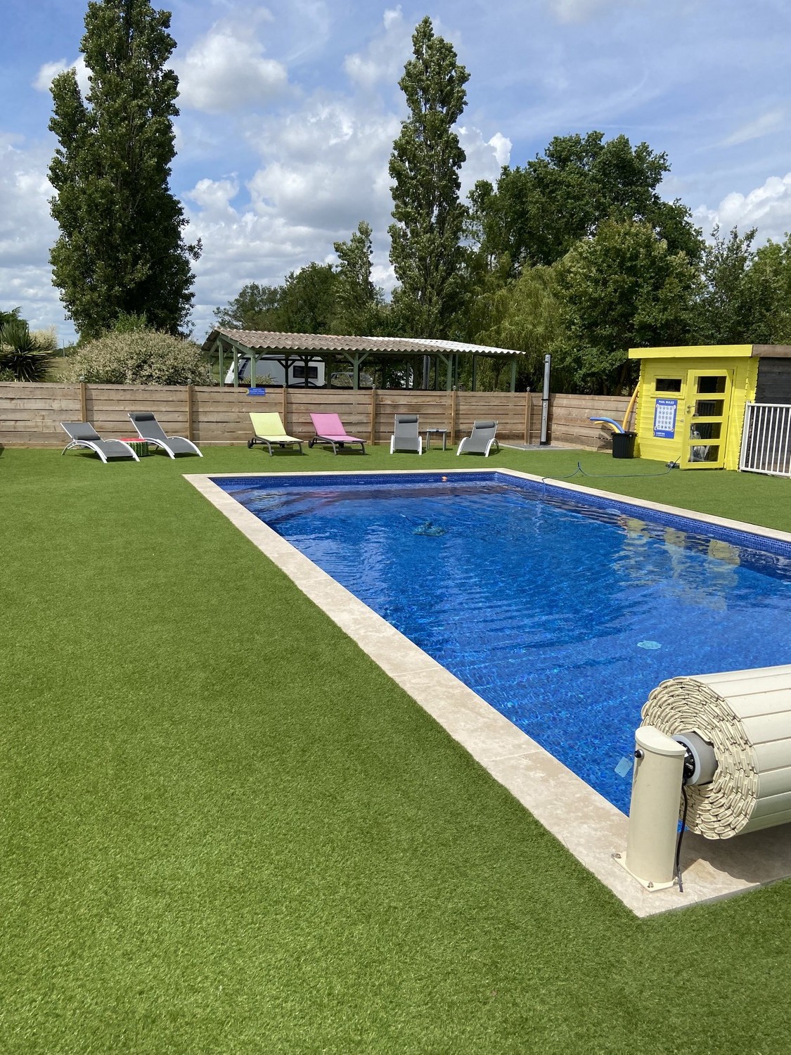 Gîte Le Serpolin Cléré-sur-Layon Terrasse Piscine