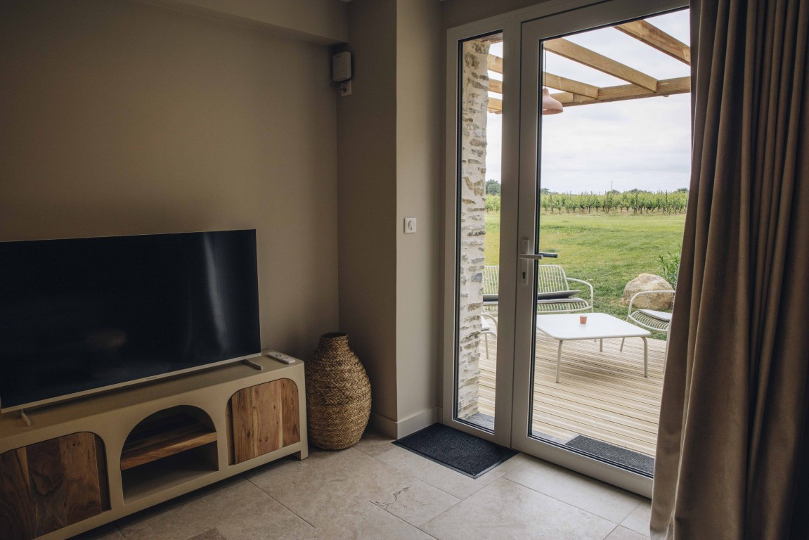 Domaine de Princé - Gîte Eclat d'Argile - © Arthur AUMOND Domaine Viticole Oenotourisme Gîte Princé Vacances Séjour