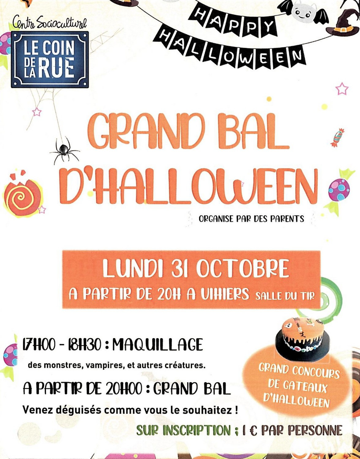 Animation Famille Halloween Déguisement Fête