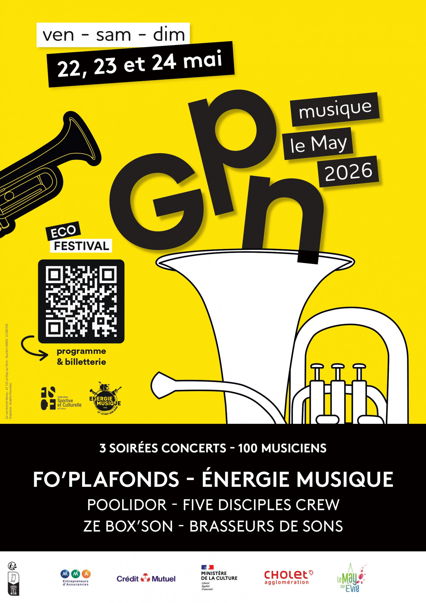 Agenda manifestation Le May-sur-Evre Grands Prix Nationaux de Musique Le May Sur Evre 2026
