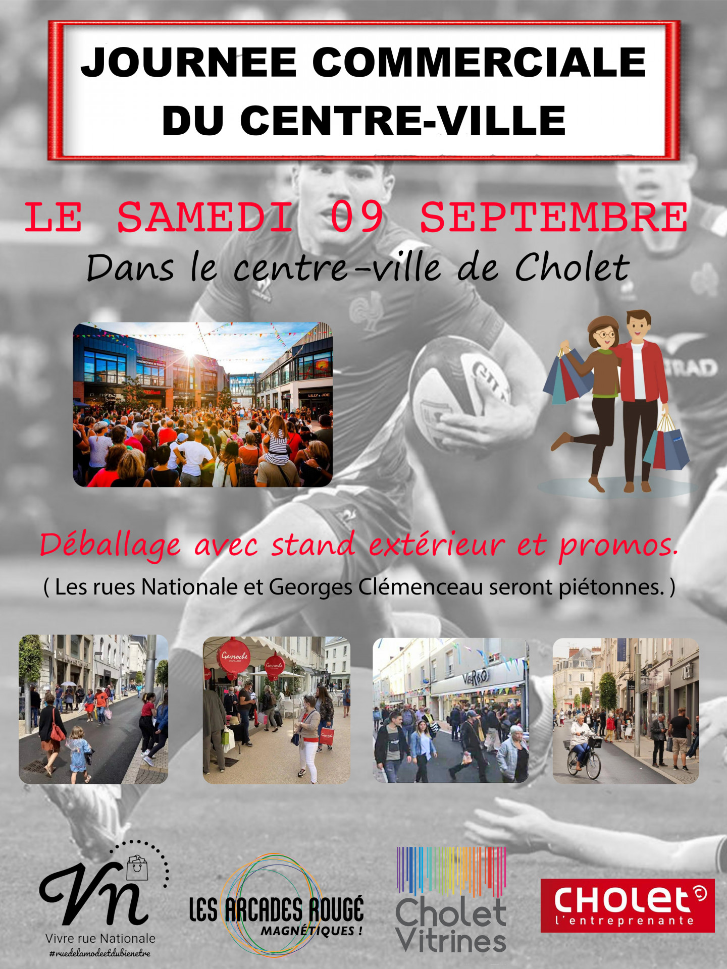 journée commerciale centre ville cholet