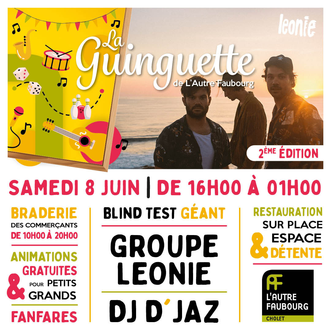 La Guinguette de l'Autre Faubourg Cholet agenda manifestation