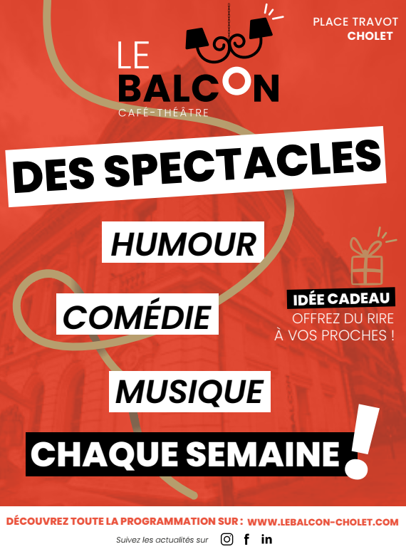 le balcon cholet salle café-théâtre