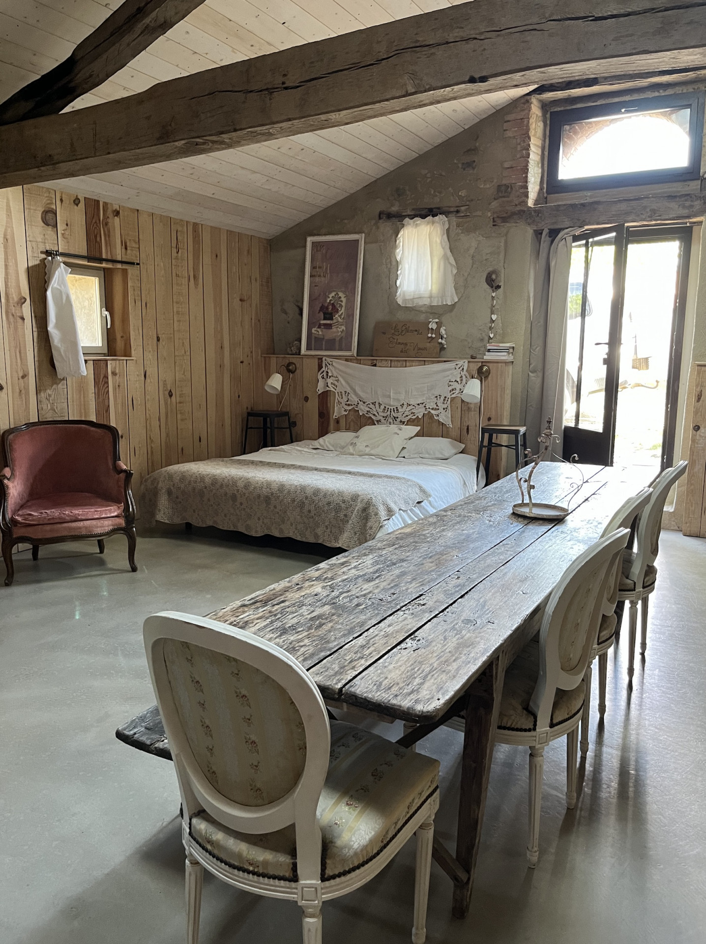 les-gites-de-letang-des-noues-cholet-49La Chambre de la Grange, un lieu tout doux