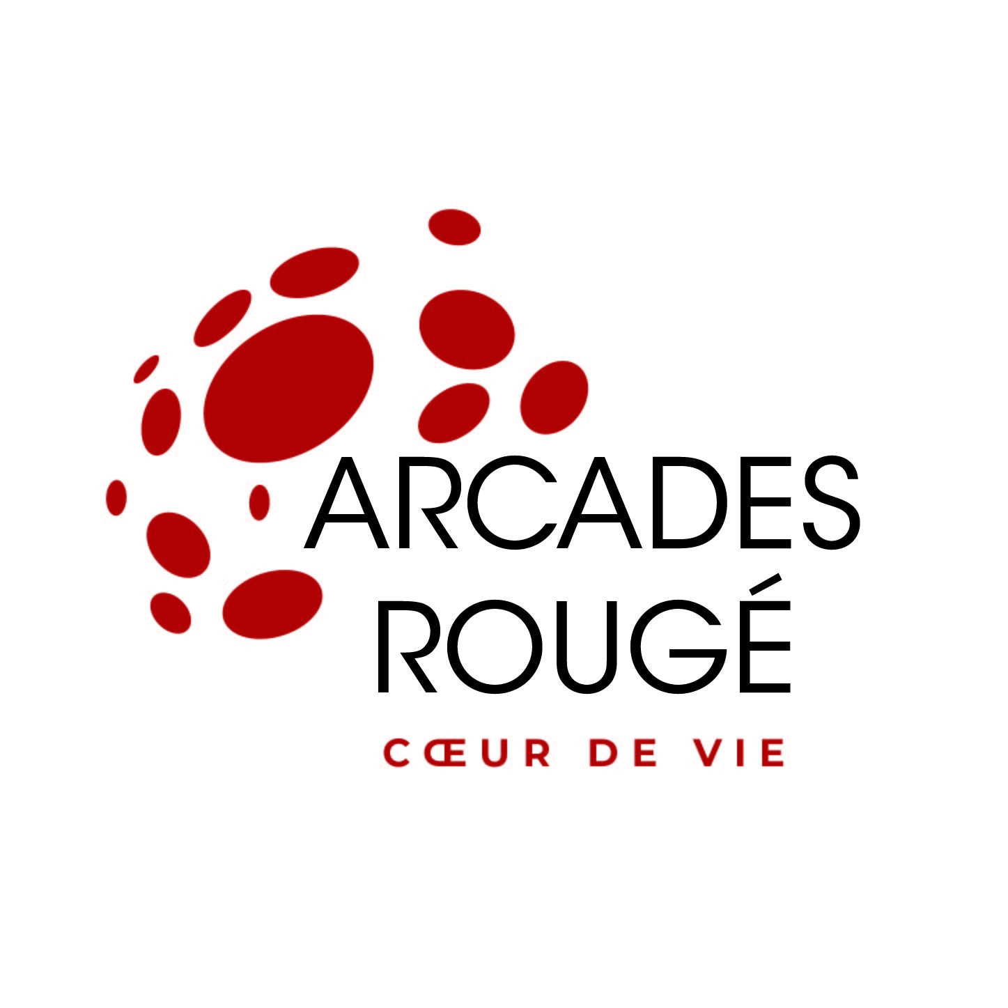logo ARCADES ROUGE