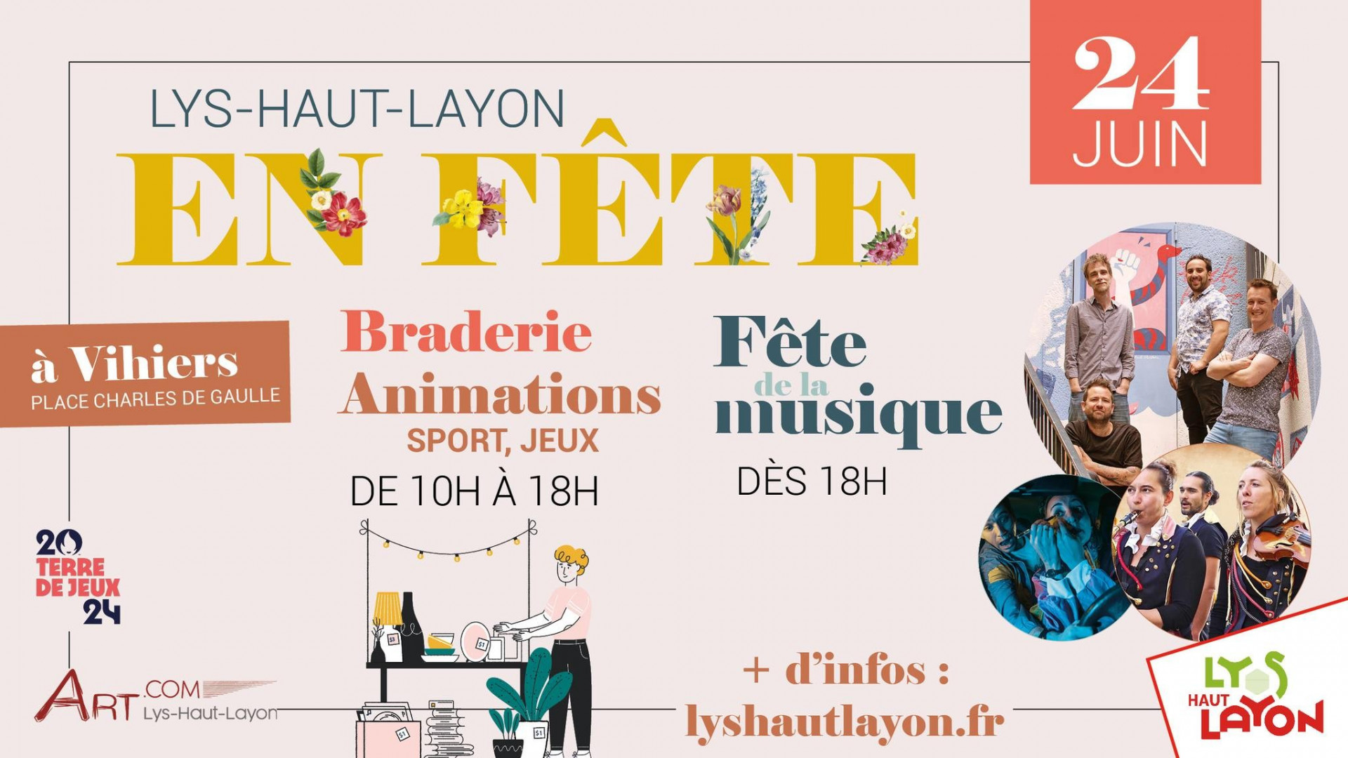 Fête Populaire Musique Animation Sport Braderie