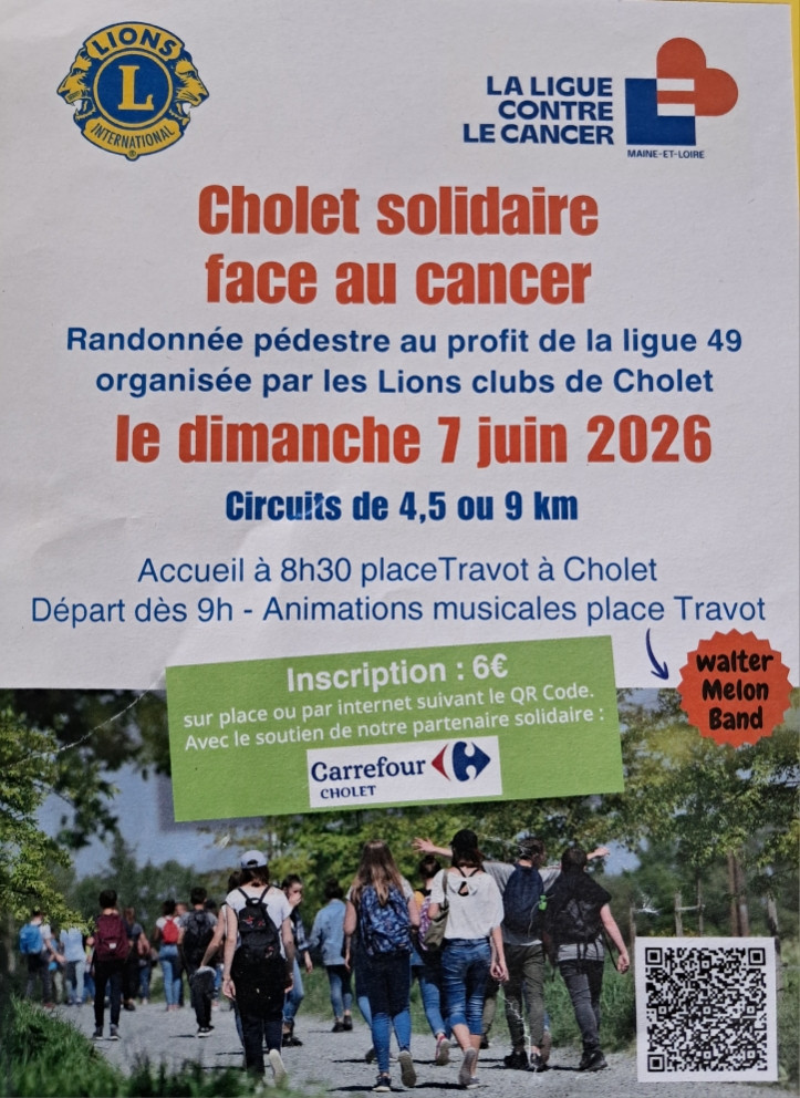 Marche contre le cancer 2026