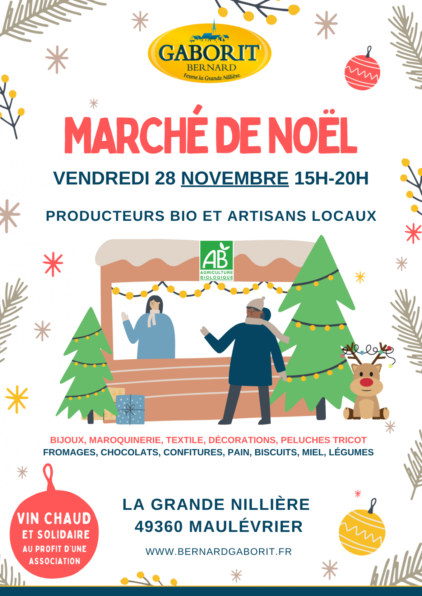 Marché de Noël Maison Gaborit 2025