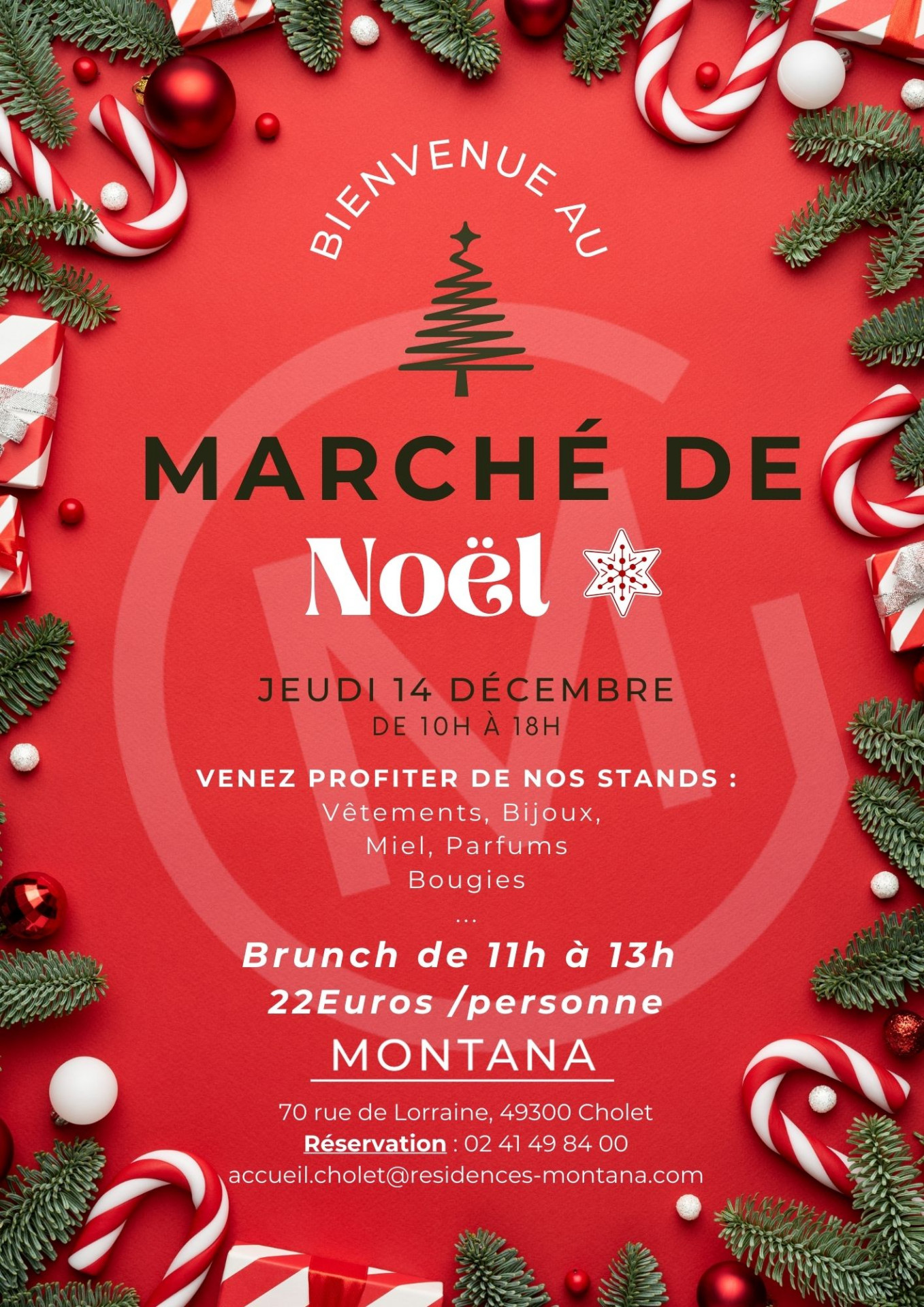 agenda manifestation marché de noël Montana