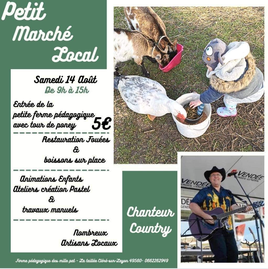 Ferme Pédagogique Animaux Famille Enfants Marché Producteurs Locaux