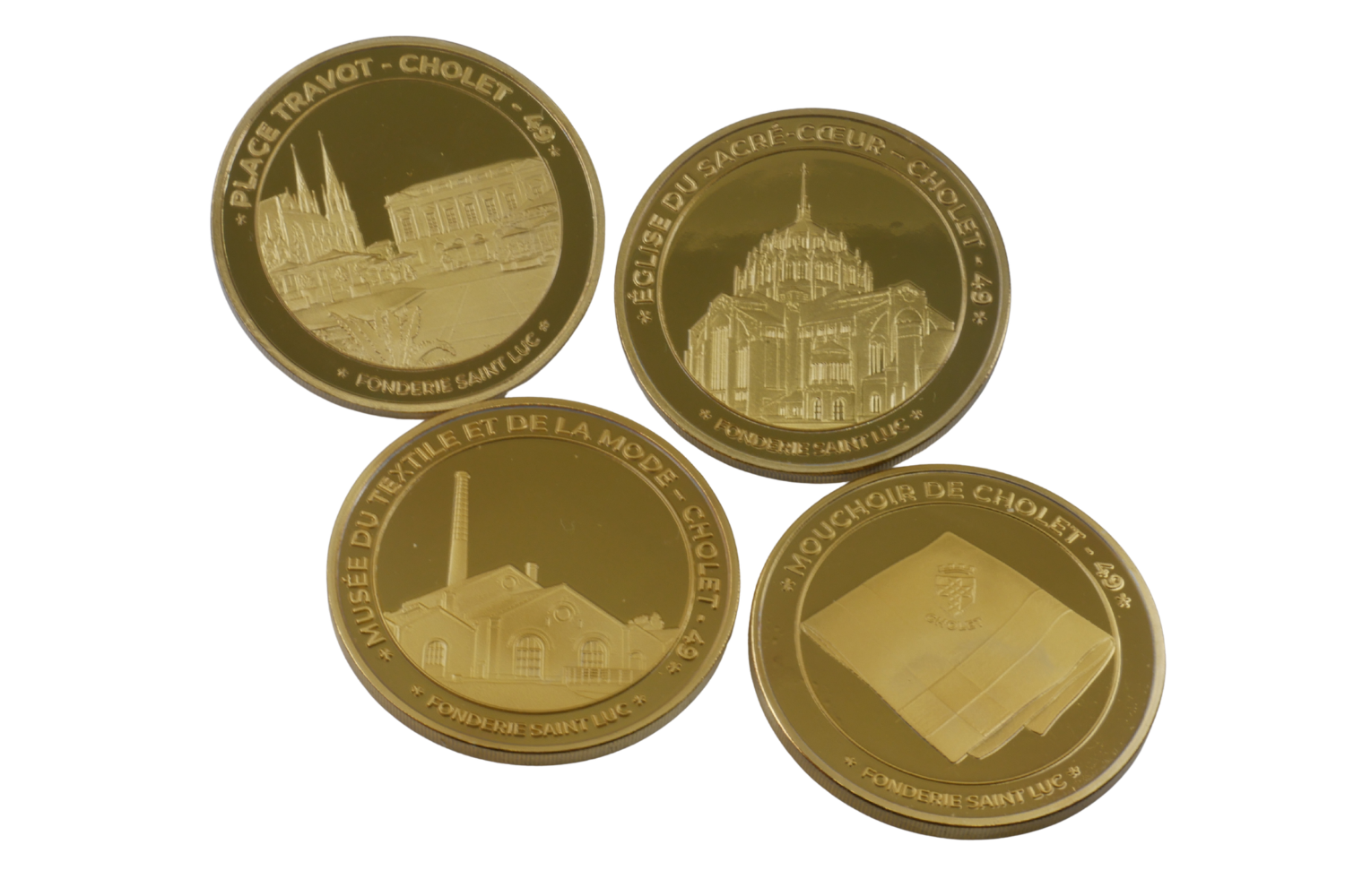 Médaille souvenir de Cholet - © Rosalie LESUR Médaille souvenir de Cholet