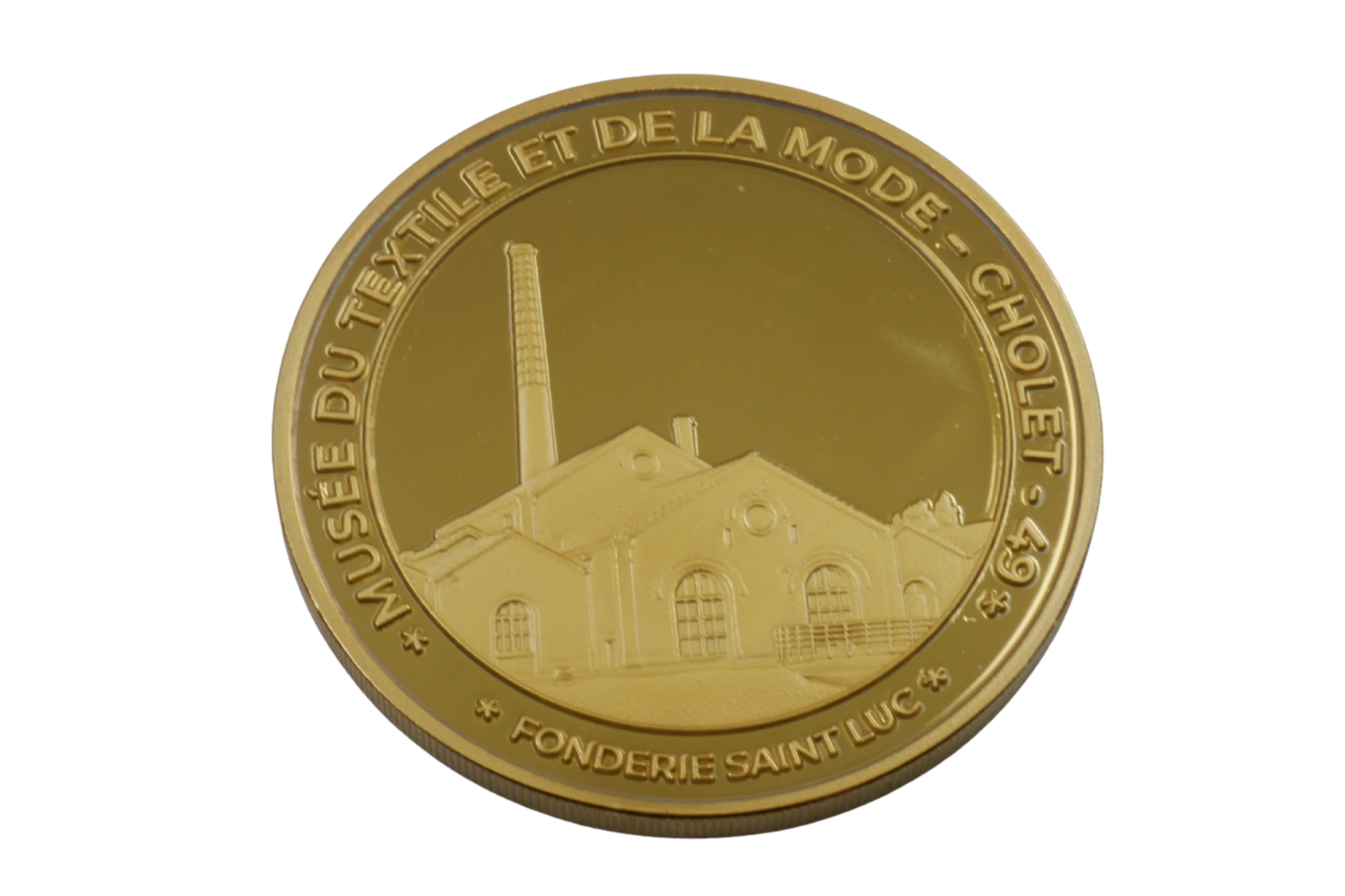 Médaille souvenir de Cholet - Mouchoir - © Rosalie LESUR Médaille souvenir de Cholet - Mouchoir