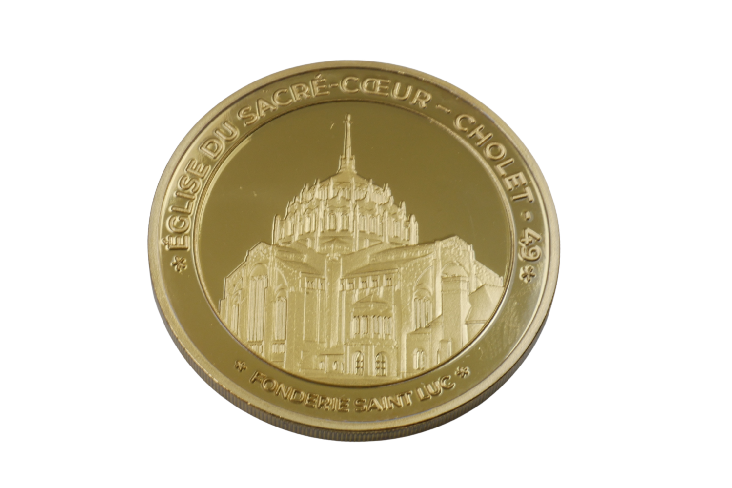 Médaille souvenir de Cholet - Patrimoine - © Rosalie LESUR Médaille souvenir de Cholet - Patrimoine