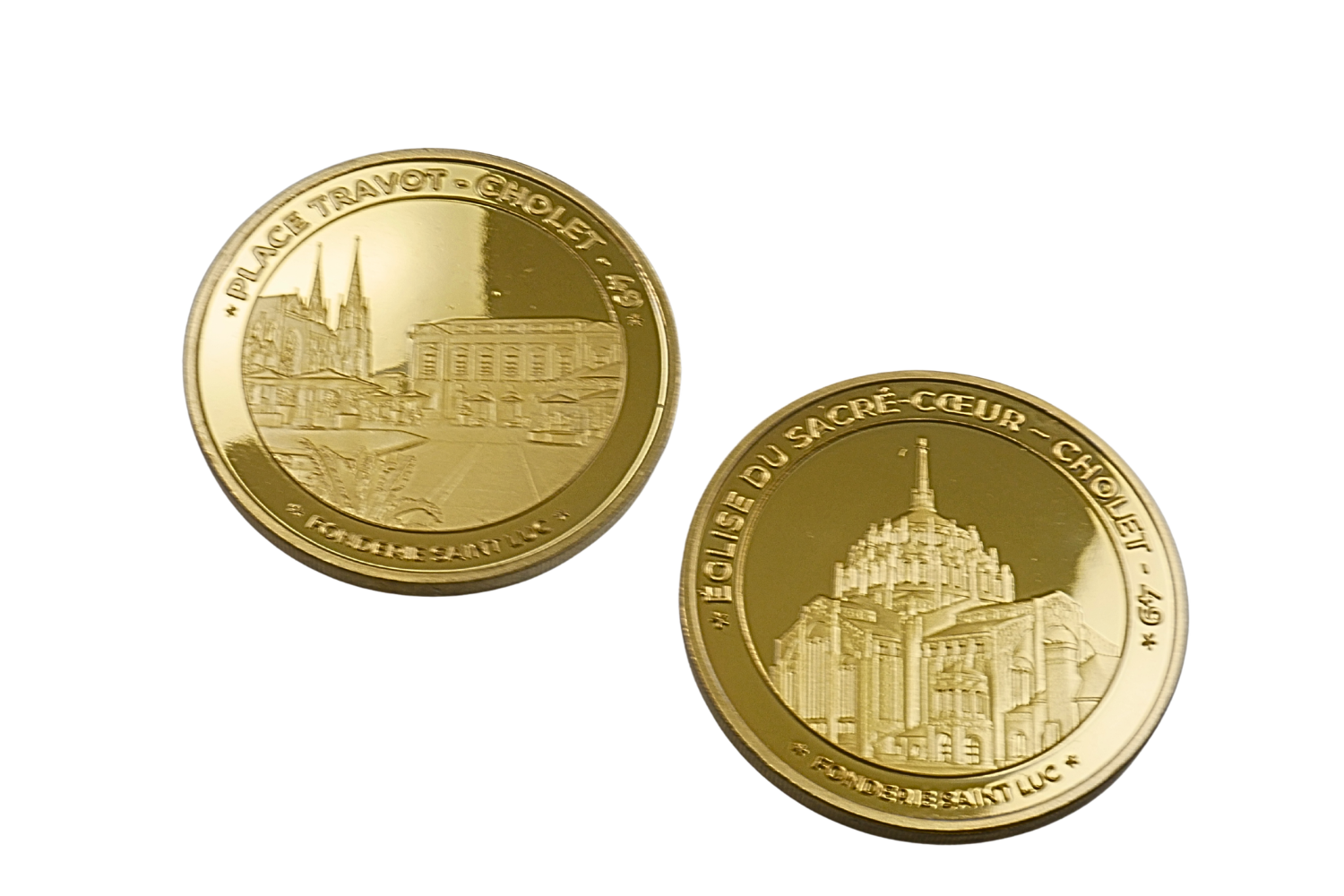 Médaille souvenir de Cholet - Patrimoine - © Rosalie LESUR Médaille souvenir de Cholet - Patrimoine