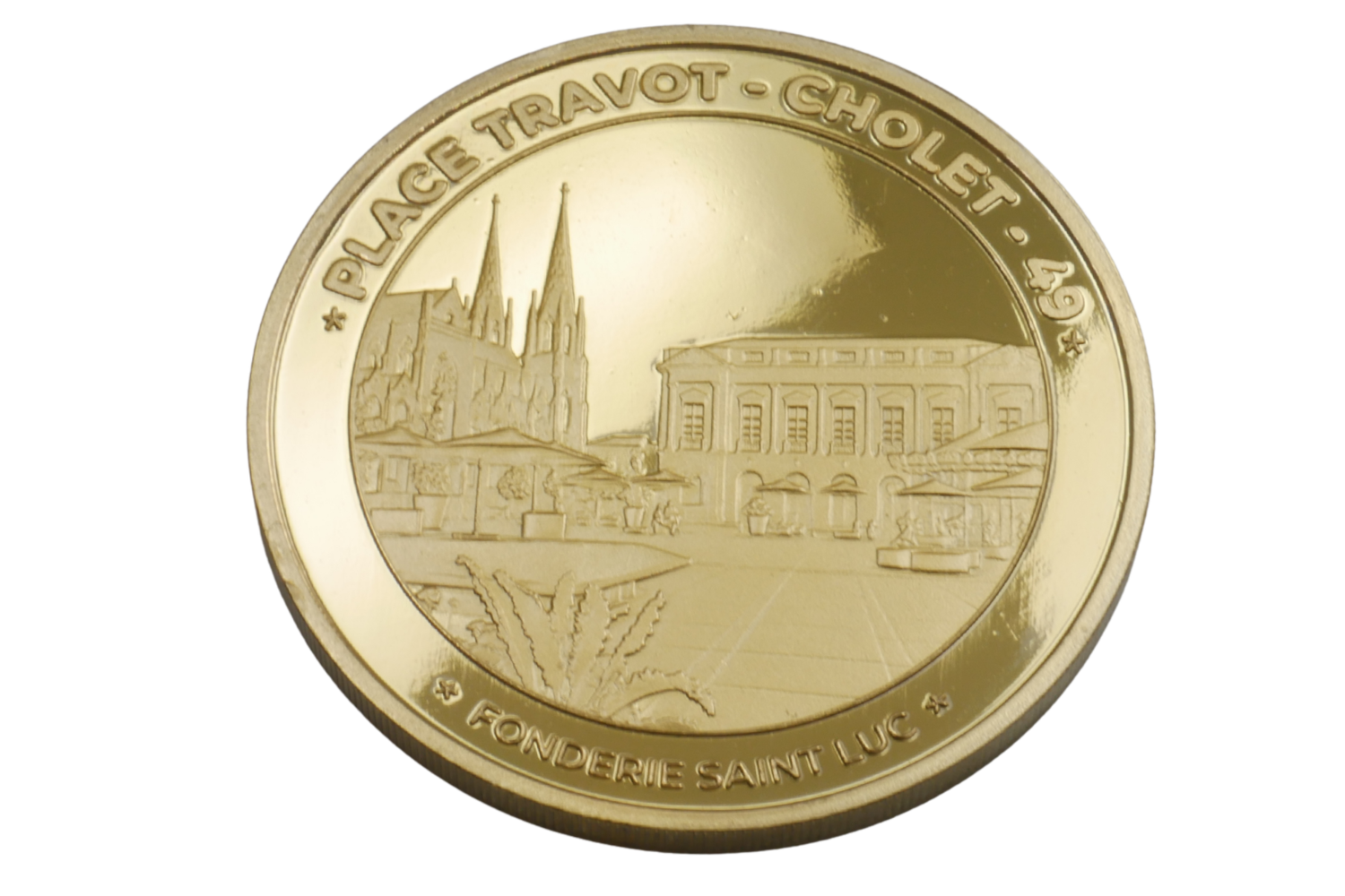 Médaille souvenir de Cholet - Patrimoine - © Rosalie LESUR Médaille souvenir de Cholet - Patrimoine